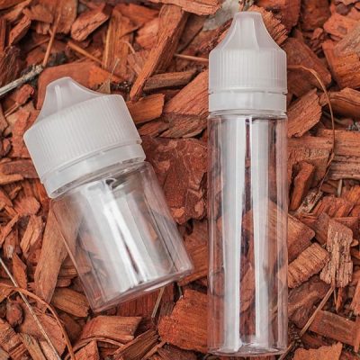 HUSKY Clear Bottle red-two-clear-bottles